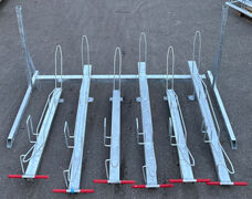 Cykelstativ med udtræk - 7 cykler - Overetagen