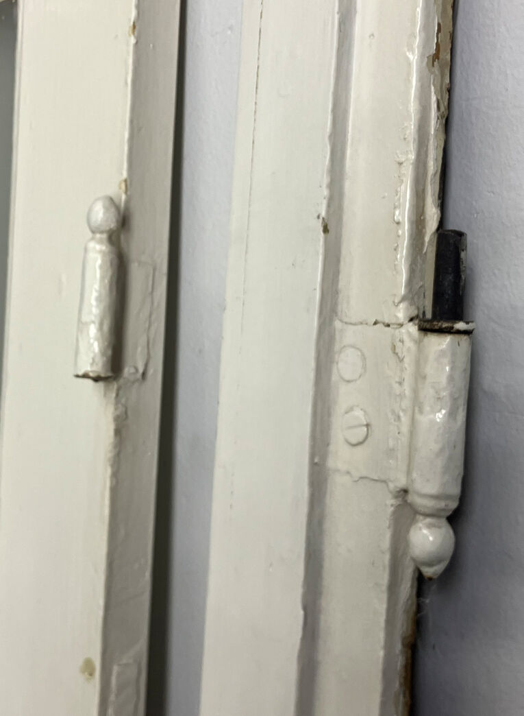 Fyldningsdør med glas - I karm