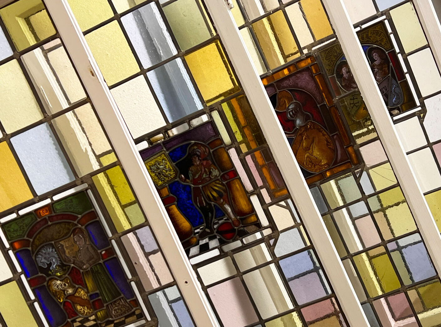 Ramme med riddermotiv