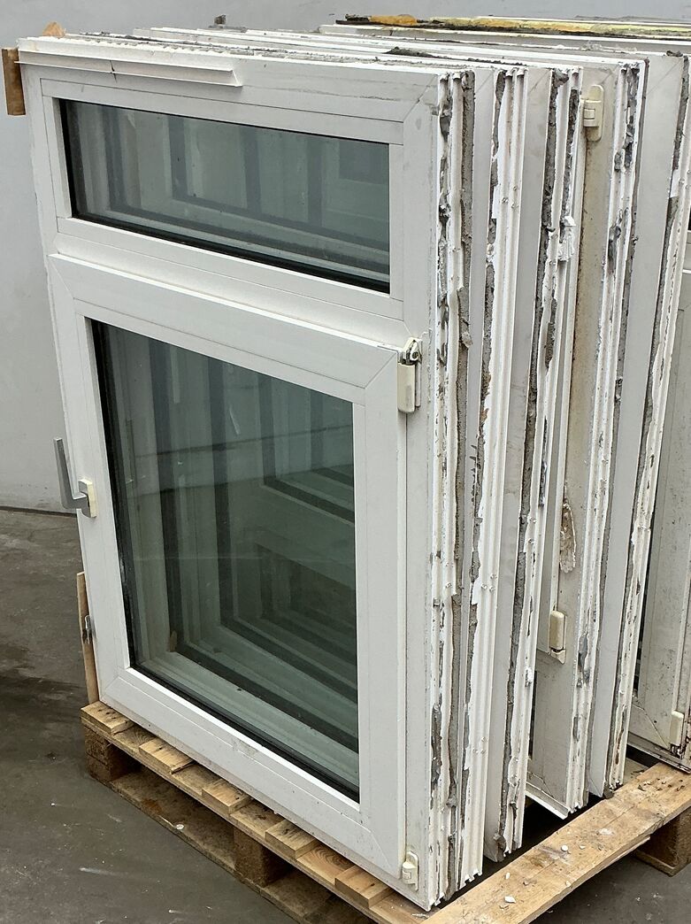 Plast dreje kip termovindue m/fastkarm bund