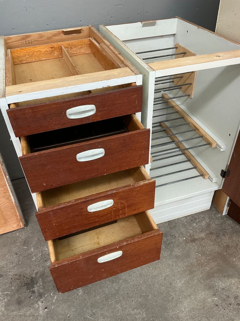 Komplet 60'er køkken