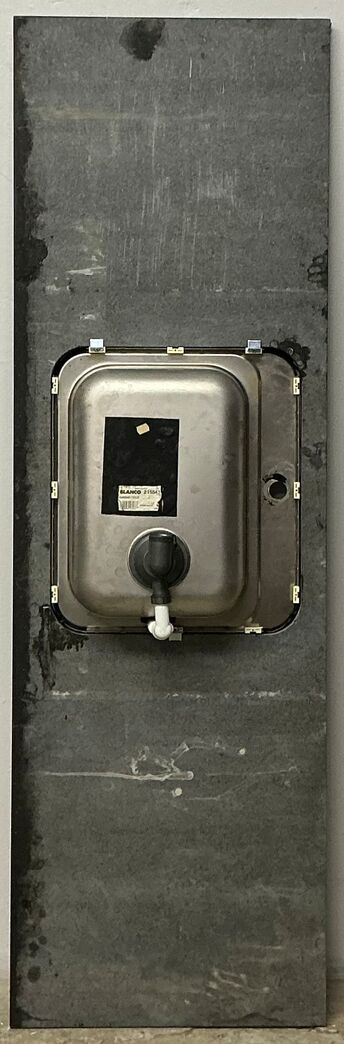 Granitbordplade med vask