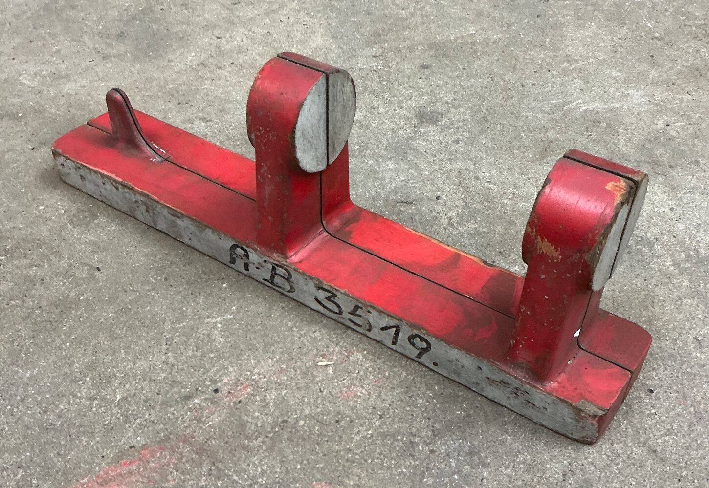 Støbeform fra Holbæk Jernstøberi