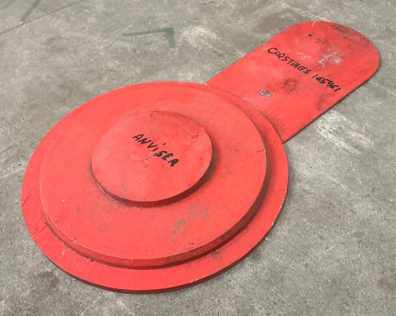 Støbeform fra Holbæk Jernstøberi