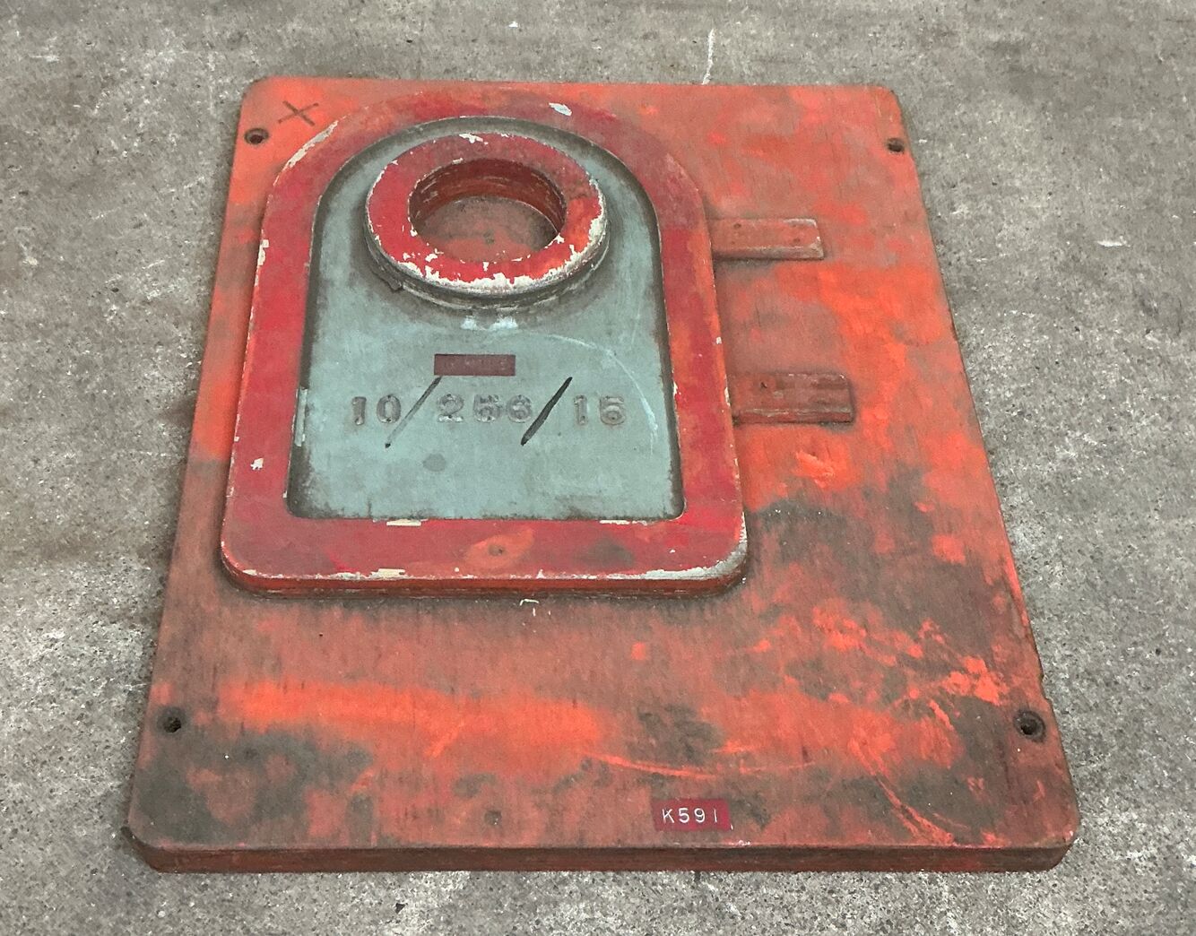 Støbeform fra Holbæk Jernstøberi