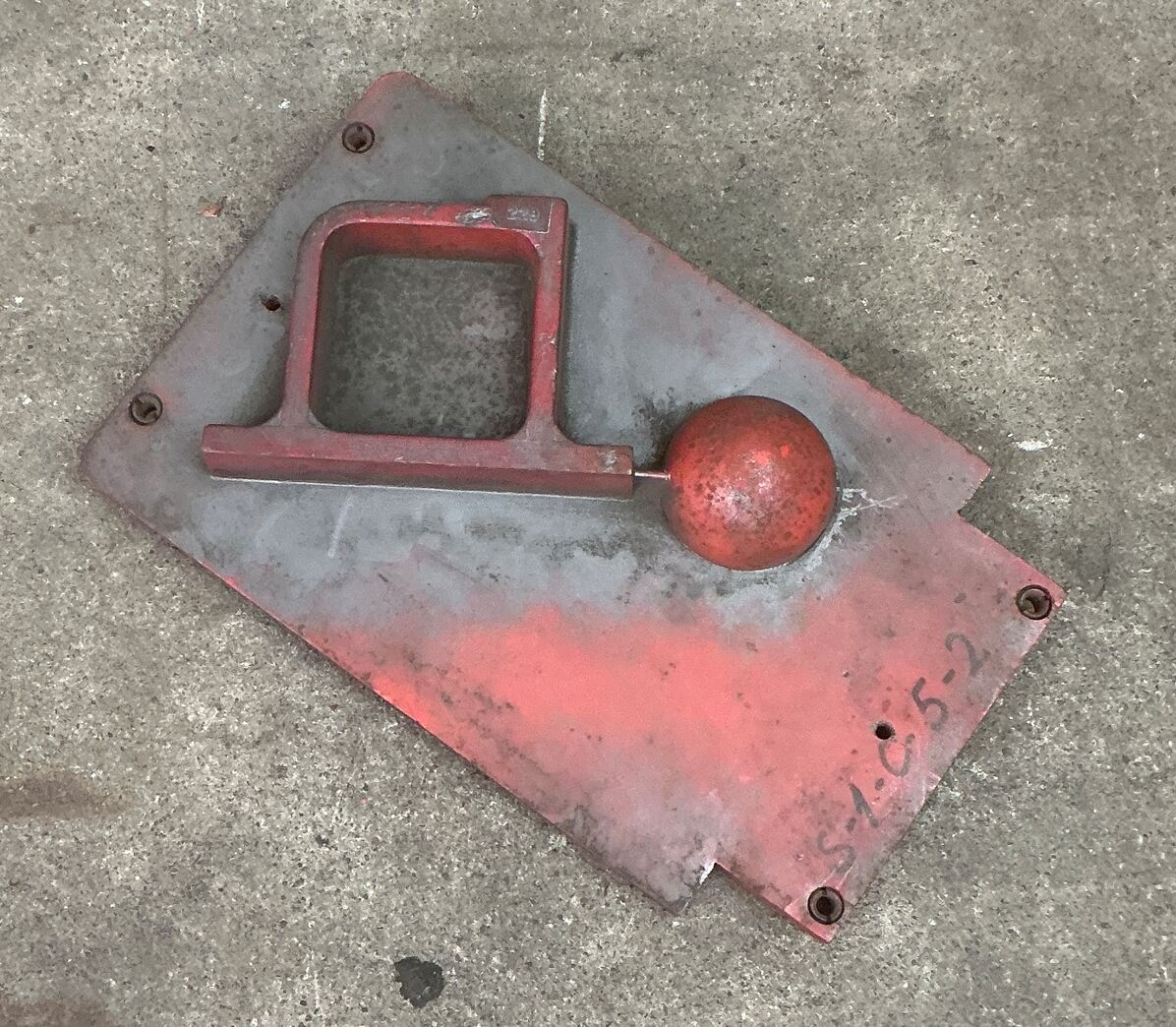 Støbeform fra Holbæk Jernstøberi