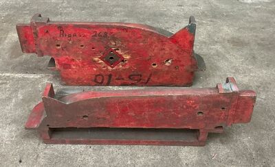 2 stk. støbeform fra Holbæk Jernstøberi