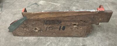 Støbeform fra Holbæk Jernstøberi