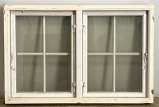 Bøjsø vindue med koblede rammer