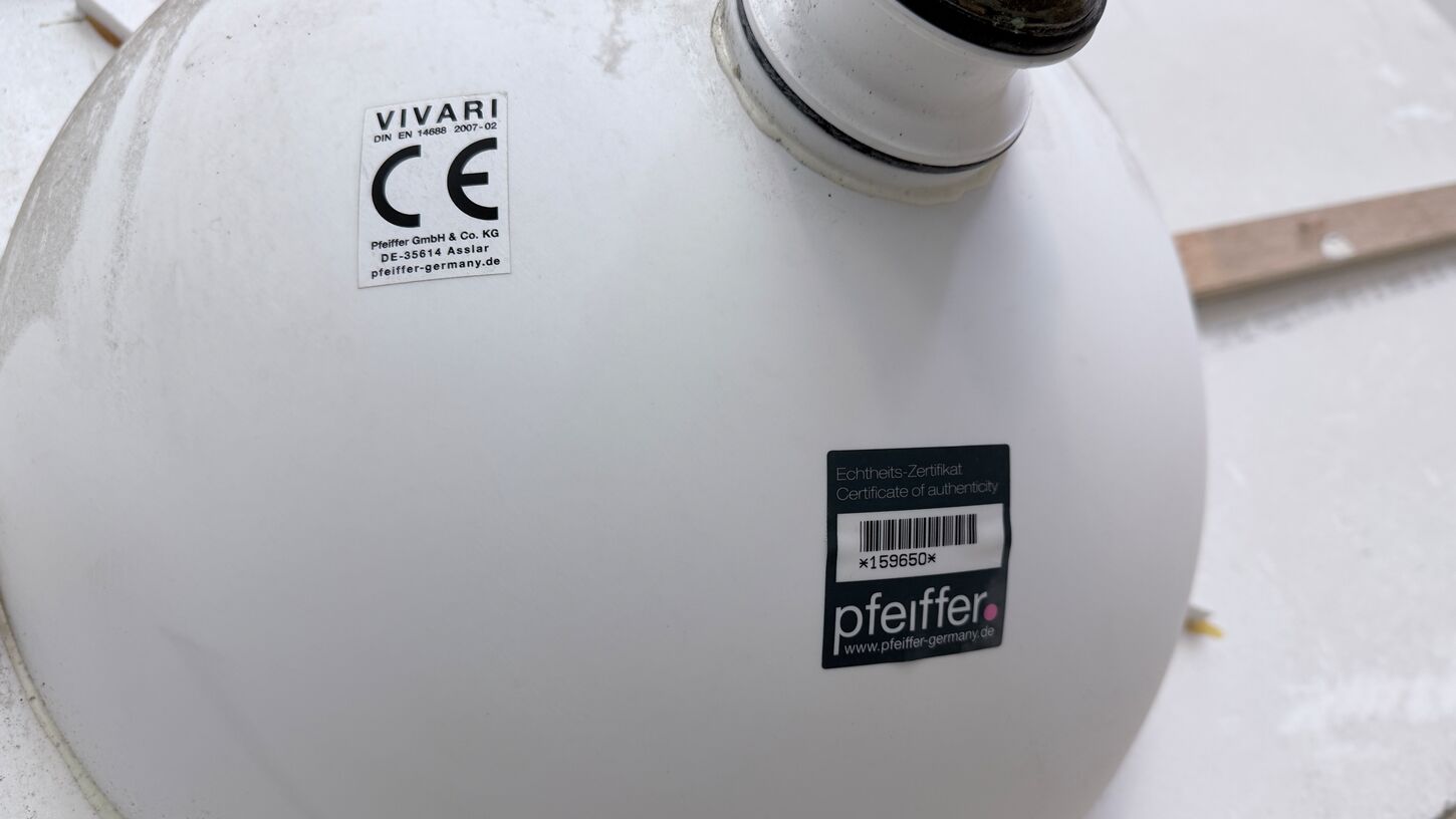 Corian bordplade med rund vask