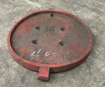 4 stk. støbeforme fra Holbæk Jernstøberi