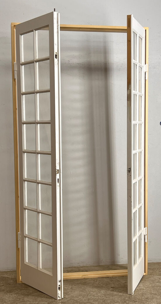 Fransk dør med karm