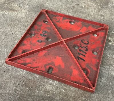 Sæt af 5 stk. støbeforme fra Holbæk Jernstøberi