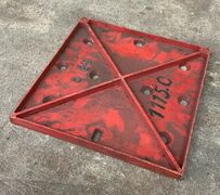 Sæt af 5 stk. støbeforme fra Holbæk Jernstøberi