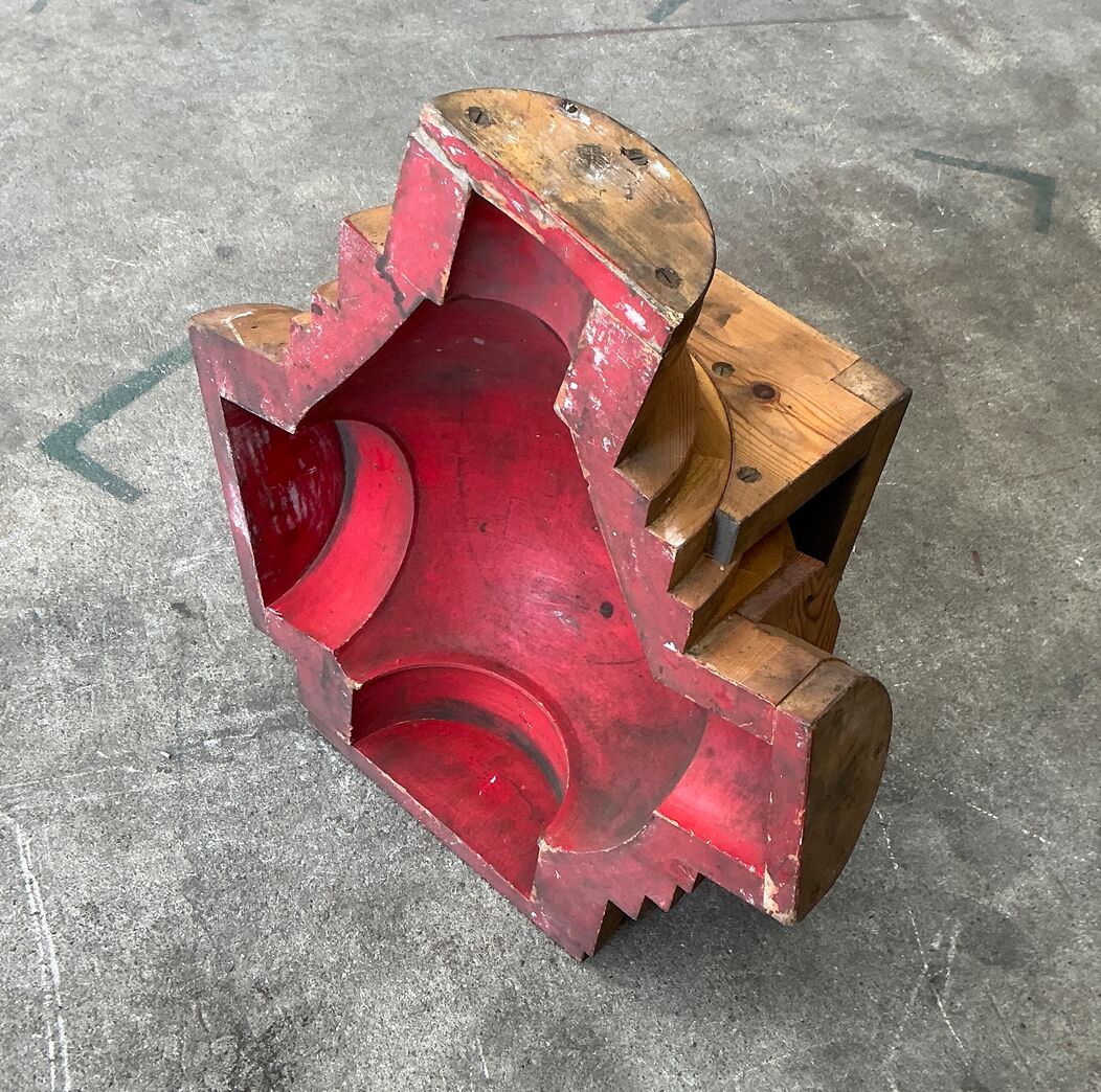 Støbeform fra Holbæk Jernstøberi