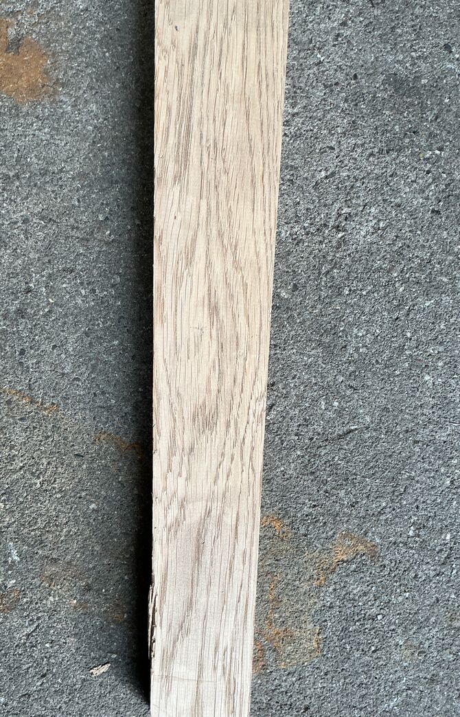 2. Sortering Egetræsstave 21x57x405mm