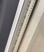 Dobbelt terrassedør med karm