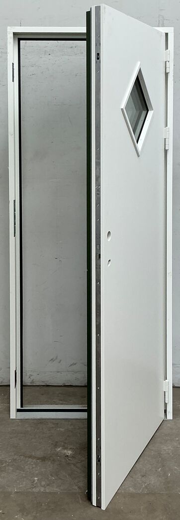 Ny yderdør med karm