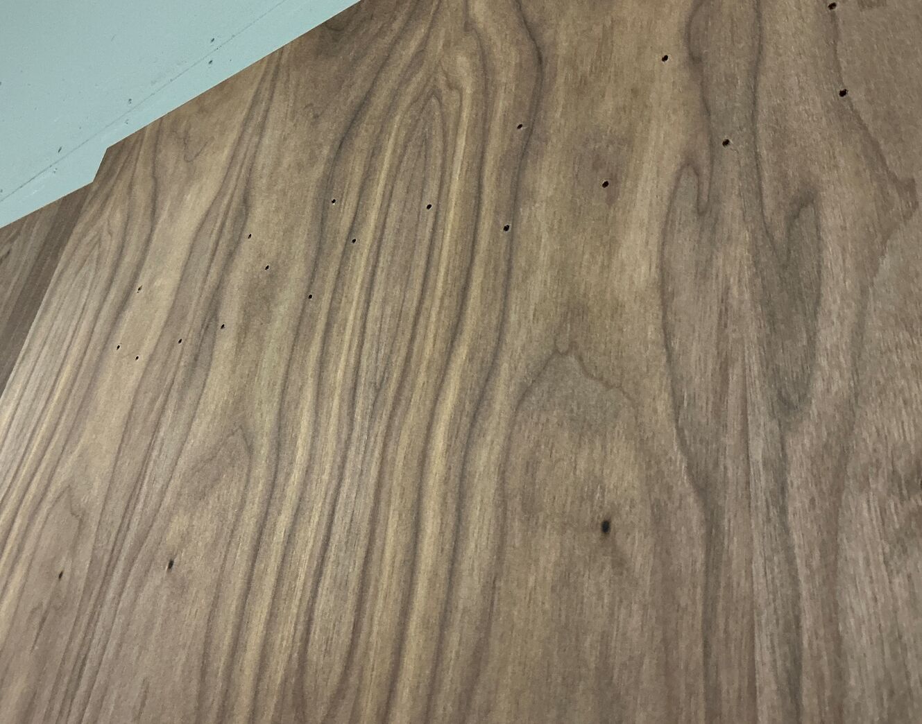 6 stk Fineret valnød plade