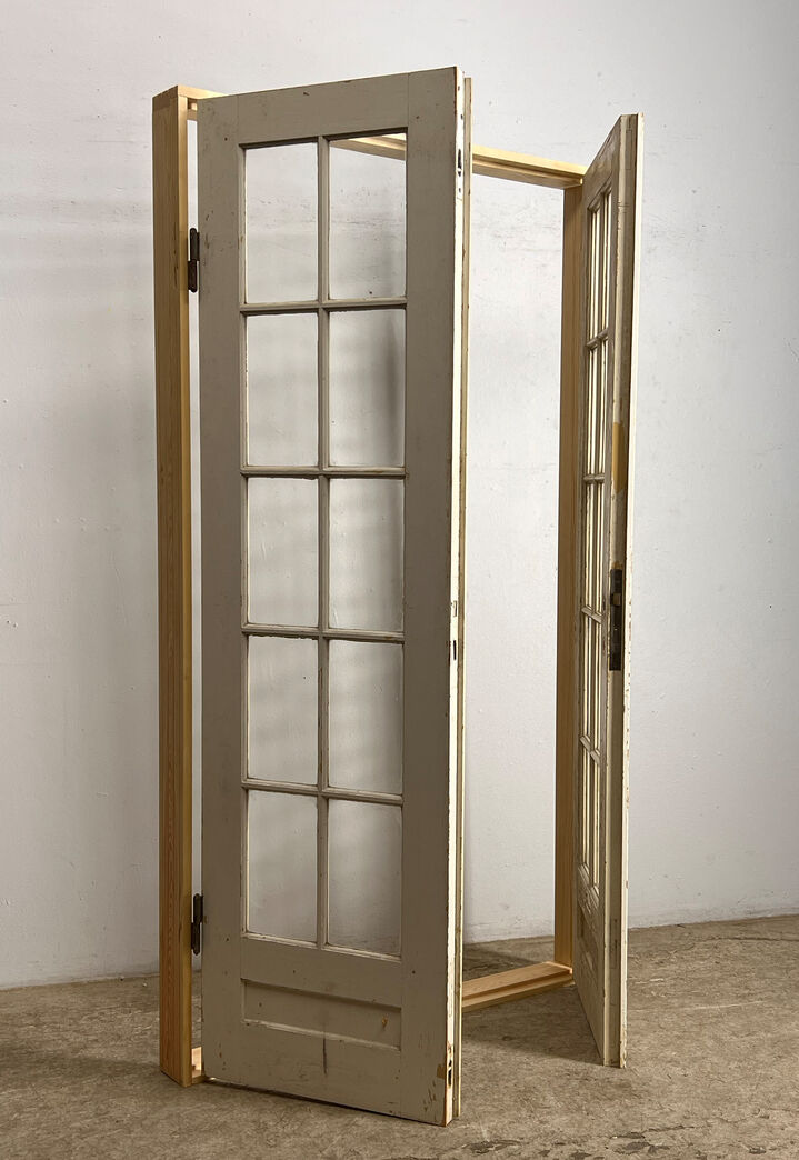 Fransk dør med karm