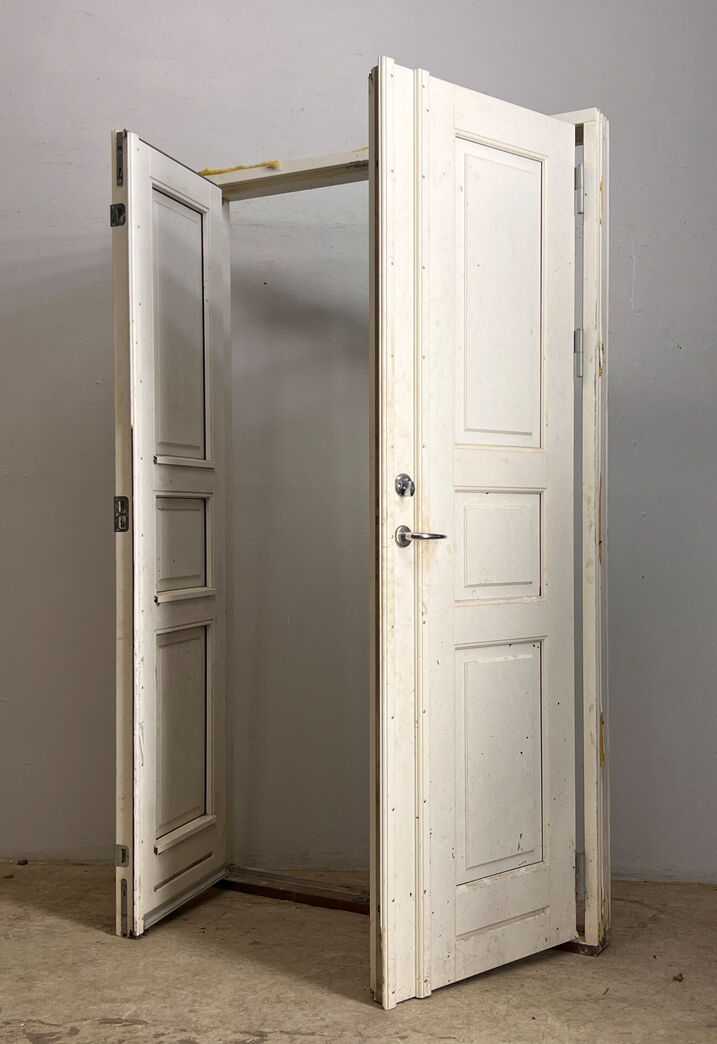 Dobbelt facadedør med karm