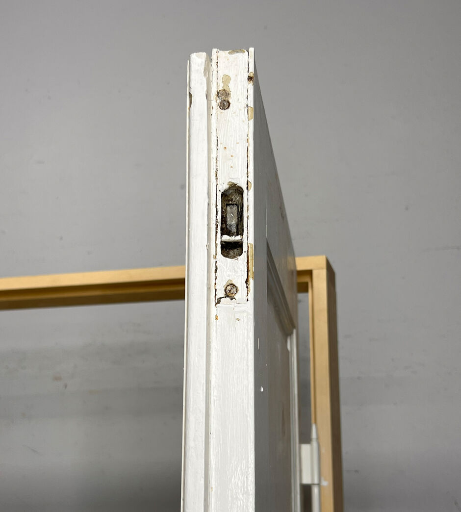 dobbelt fyldningsdør med karm