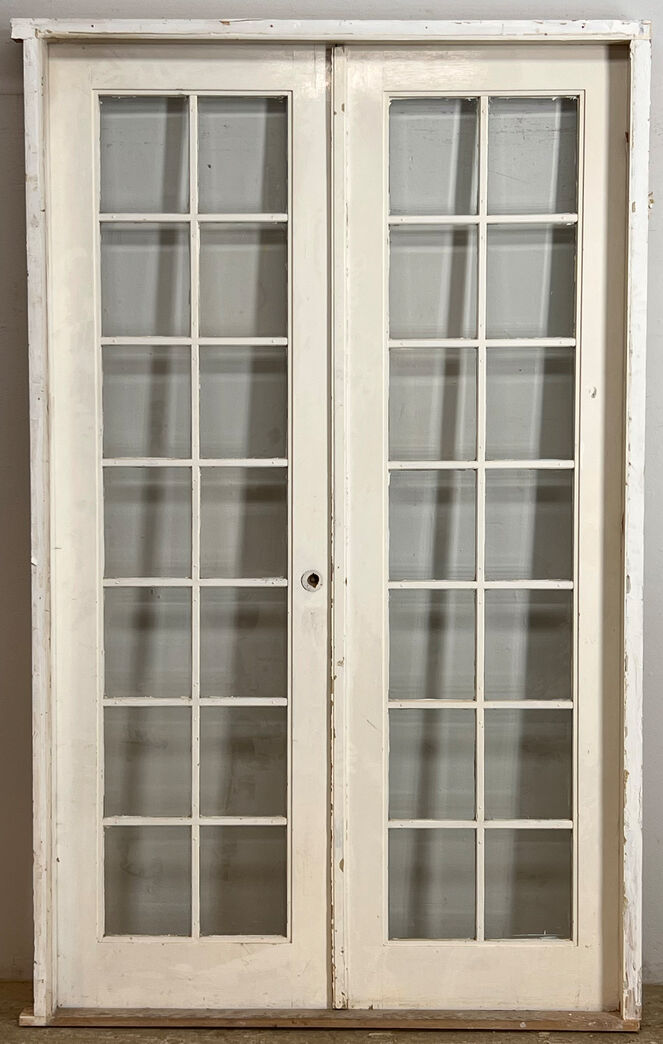 Fransk dør med karm