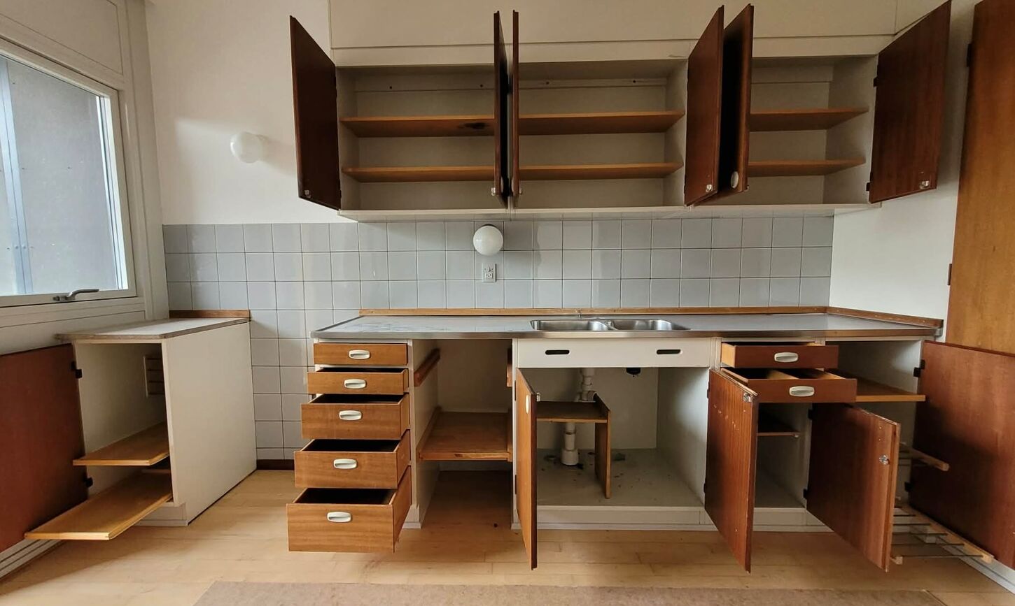 Originalt komplet 60'er køkken