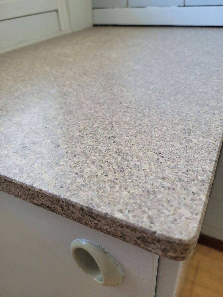 Malet komplet 60'er køkken