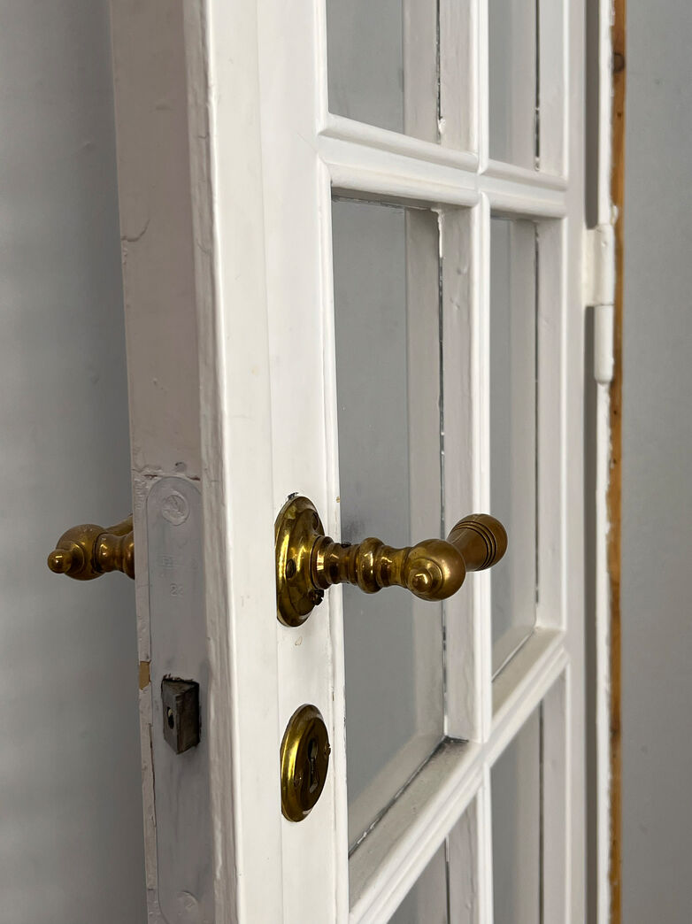 Fransk dør med karm