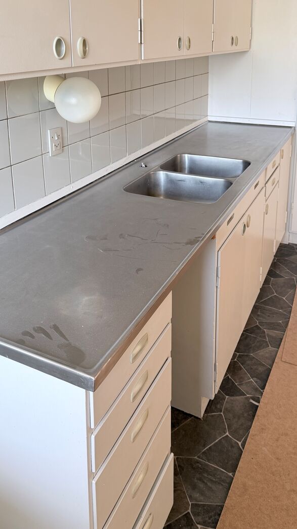 Komplet 60'er køkken, malet