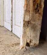 Dobbelt fyldningsdør med karm