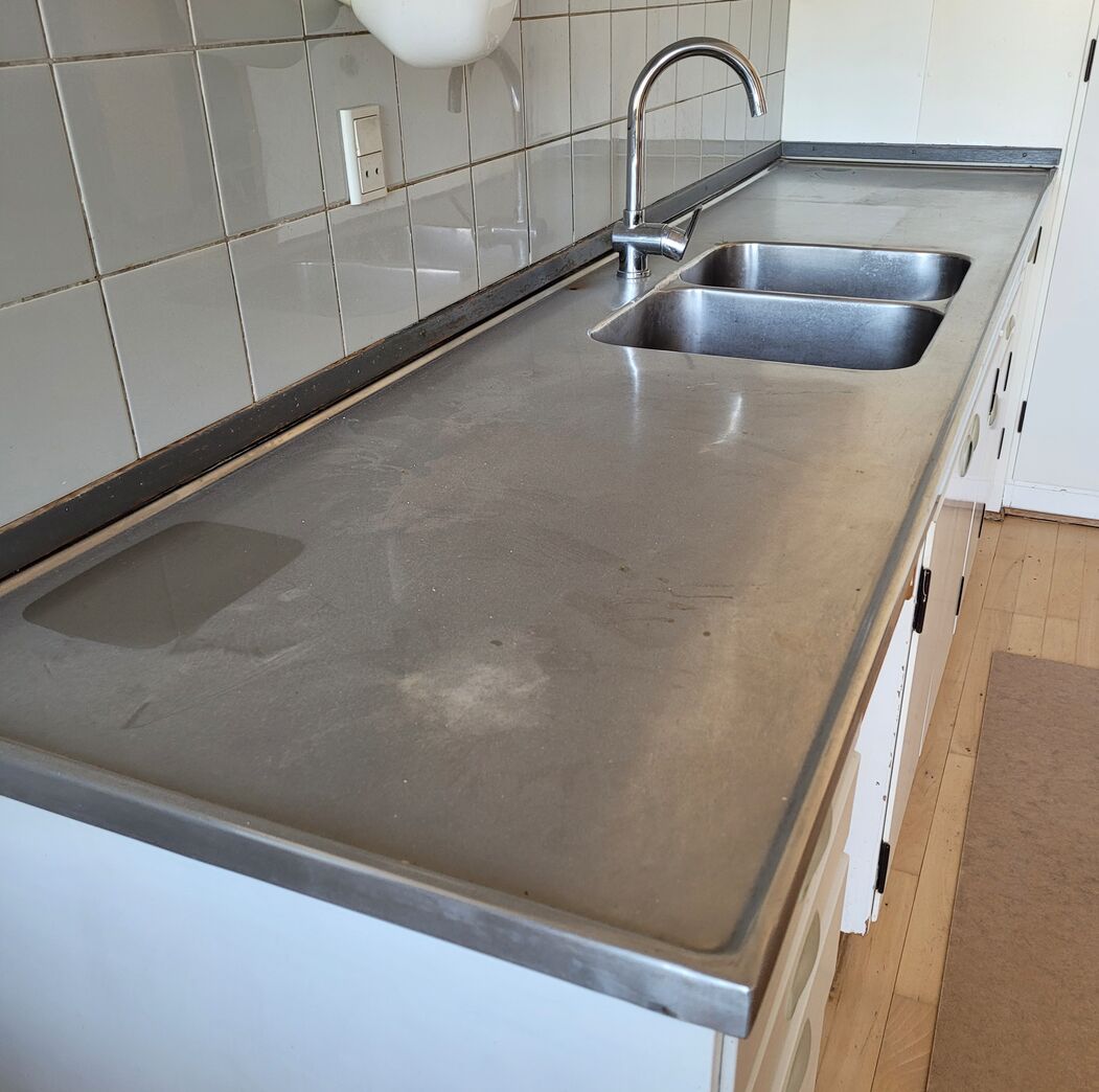 Komplet 60'er køkken, malet