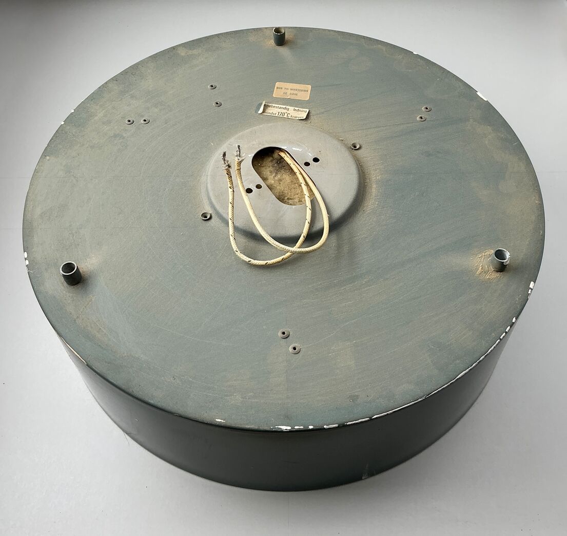 Fog og Mørup plafond lampe fra 1970 m/uoriginal skærm