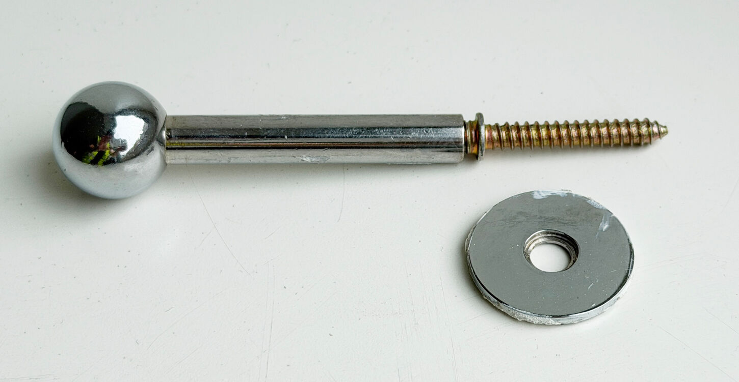 Knage med skjult montering 65 mm