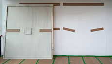 Originalt håndmalet diptykon 414x234 cm