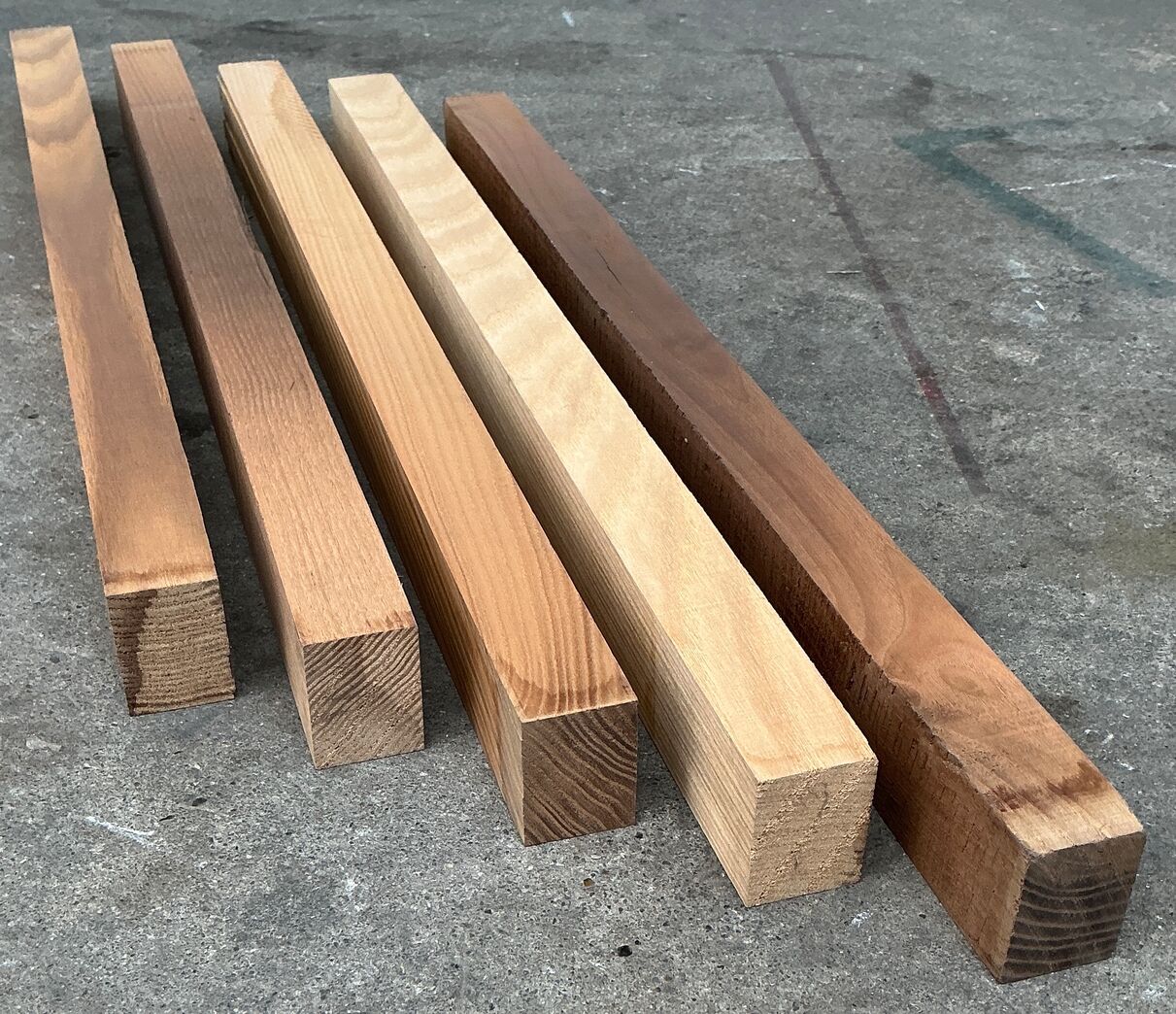 Varmebehandlet Ask. 34x48x600mm
