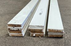 9x43 mm Forkantslister Fyr Hvid - 30 m