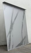 Aluminiumsplade med hulmønster 1200x1195 mm