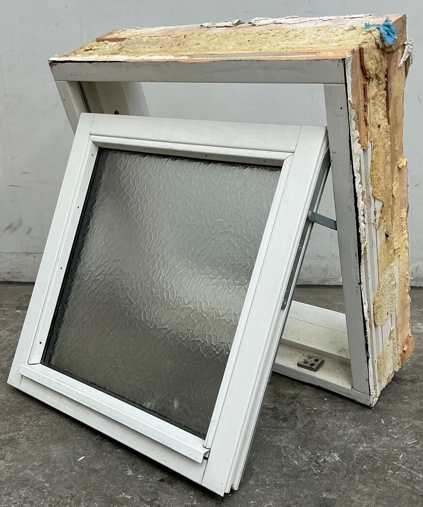 Termovindue med matteret glas - 60 cm