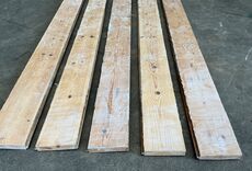 Gulvbræt i fyrretræ 12,5 cm - længde 165 cm
