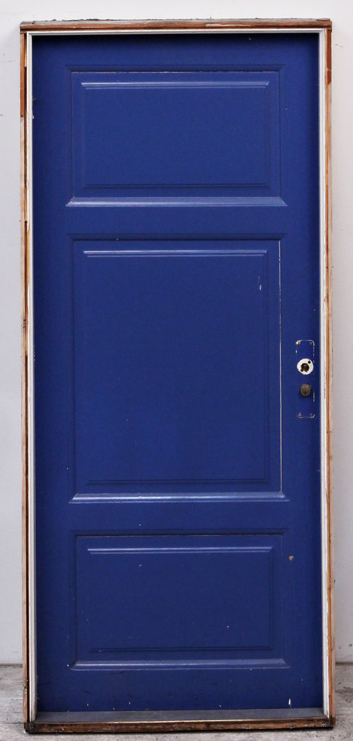 Fyldningsdør med karm