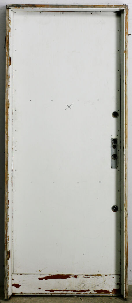 Fyldningsdør med karm