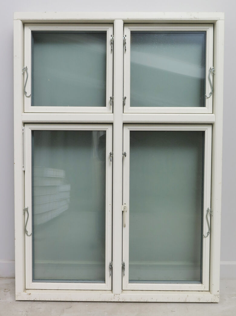 Dannebrogsvindue med super isoleringsværdi.