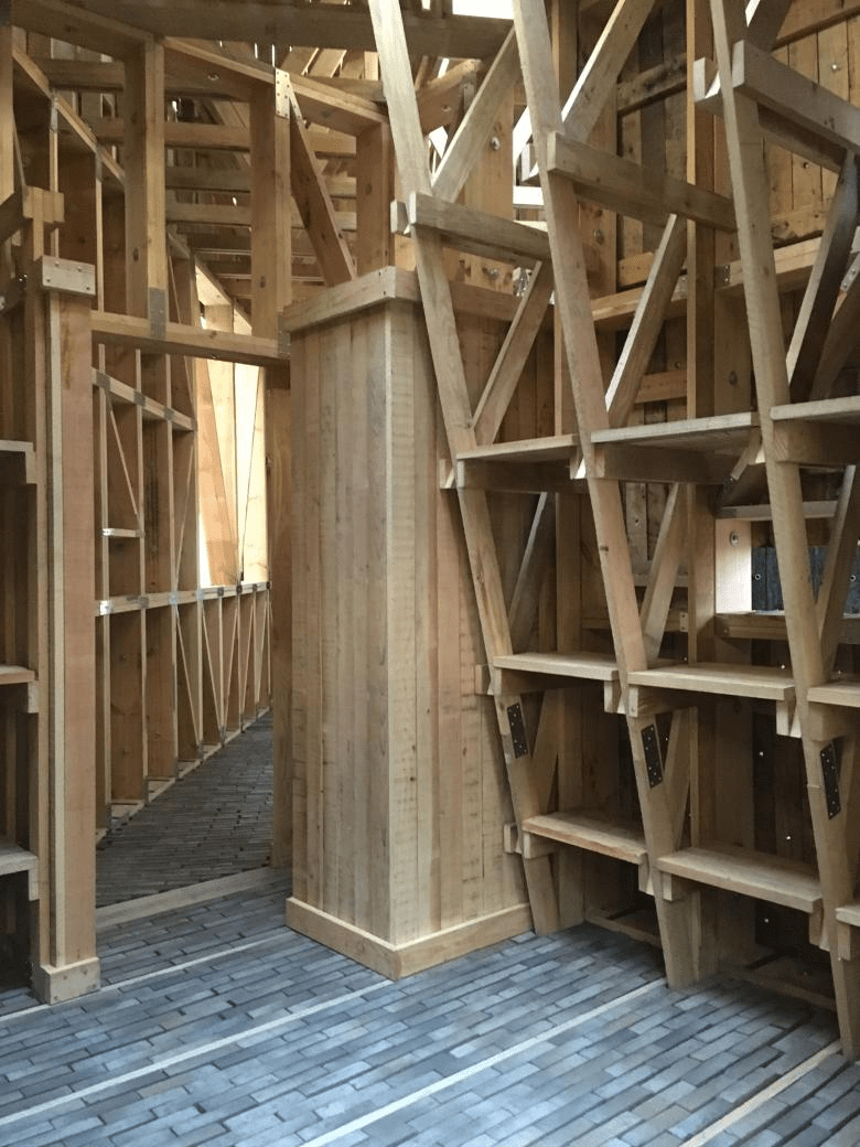 Træ-moduler - Shou Sugi Ban