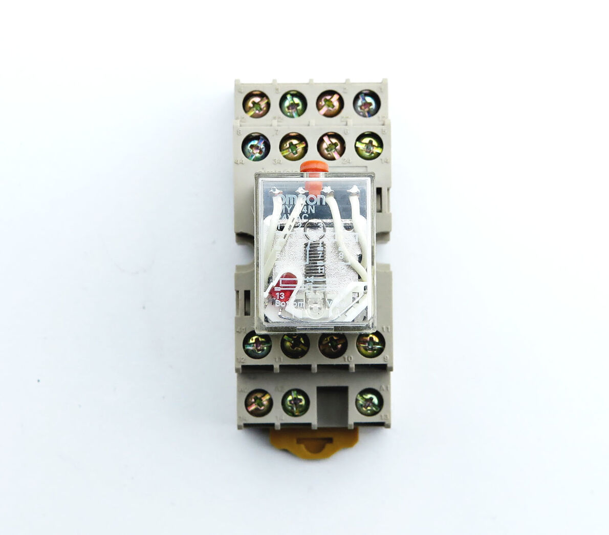 OMRON relæ 24VAC 4x NO/NC