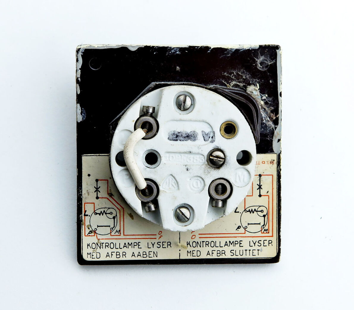 LK 1-pol afbryder m/glimlampe