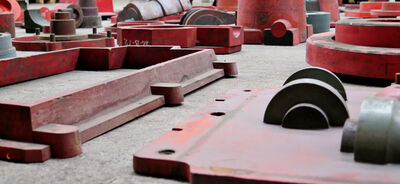 Vægdekoration fra Holbæk Jernstøberi - Lille