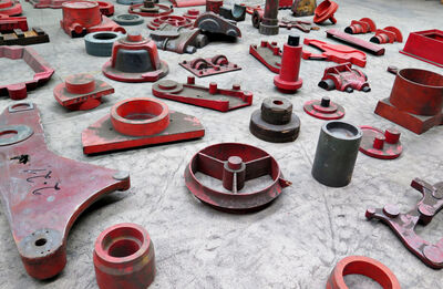 Vægdekoration fra Holbæk Jernstøberi - Lille