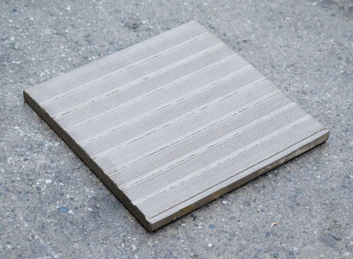 Grå klinke, 19,5x19,5cm